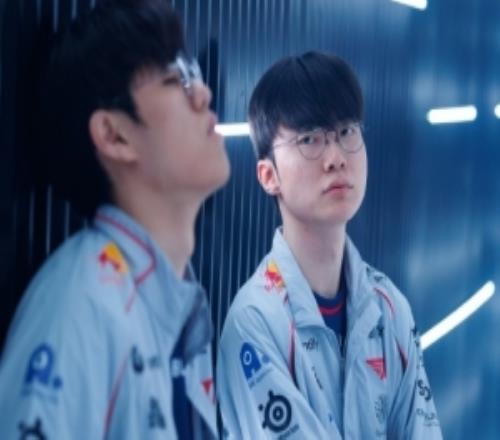 战胜GAM晋级淘汰赛,摄影师一村分享T1昨日赛后返图