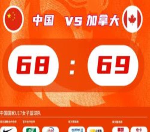 可惜!中国U17女篮无缘世界杯四强排名赛战美国VS斯洛文尼亚负者