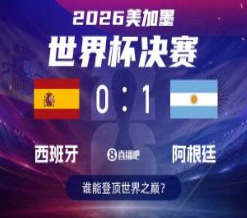 【截图预测】西班牙vs阿根廷你的神之一手能否押中最终赛果