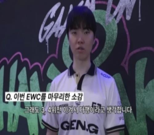 Chovy:我们一直打得很被动,队伍整体有所动摇