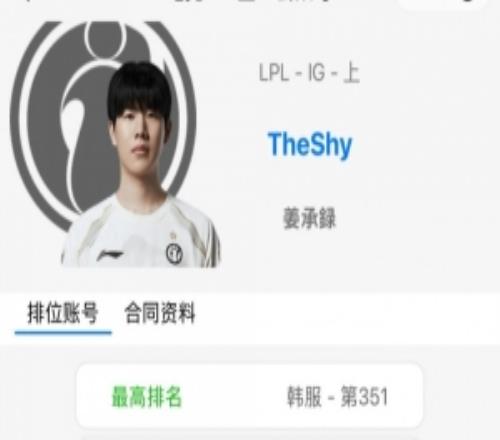 双号上分!大号1773小号1497!TheShy韩服疯狂训练一个月300+把