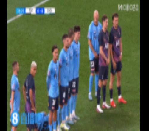 世界波！特爾精彩任意球直掛死角，熱刺10領先悉尼FC