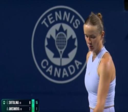 斯維托麗娜直落兩盤擊敗阿尼西莫娃，晉級WTA1000多倫多站八強