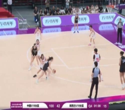 友谊赛打成友尽赛!中国U18女篮一度领先新西兰U18女篮58分之多