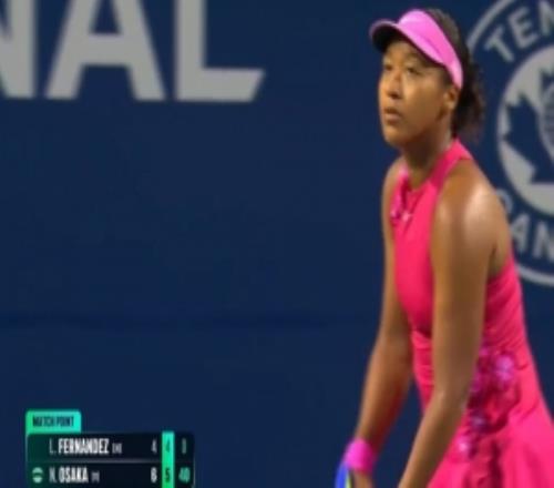 将战莱巴金娜!大坂直美20费尔南德斯,晋级WTA1000多伦多站八强