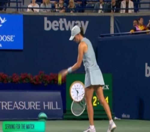 赛季首进决赛!斯瓦泰克21斯维托丽娜,晋级WTA1000多伦多站决赛