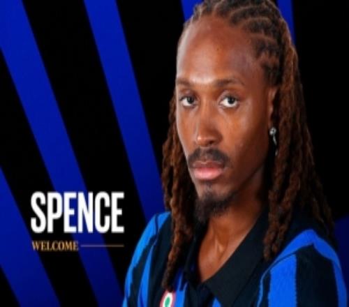 國米官方介紹新援斯彭斯：偶像是大羅，成長于費迪南德的故鄉