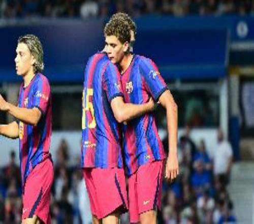 世体：巴萨剪哈兰德视频让哈姆扎学，队友也把他和哈兰德相提并论