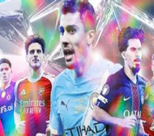 ESPN年度百大球星之后腰中前卫：维蒂尼亚第1！赖斯第2罗德里第3