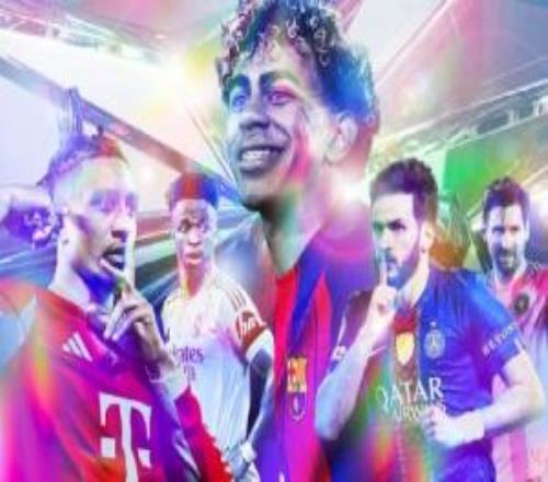 ESPN年度百大球星邊鋒TOP10：奧利塞、亞馬爾前二，39歲梅西第五