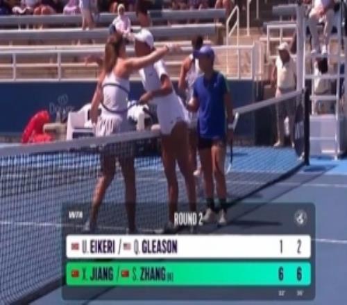 WTA1000辛辛那提站：蔣欣玗張帥20橫掃晉級女雙八強