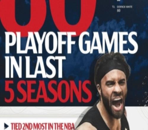 季后赛经验丰富!斯特鲁斯近5赛季出战80场季后赛同期NBA第二多