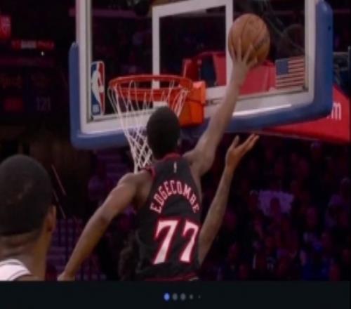 詹蜜风采!NBA官方晒VJ埃奇库姆上赛季追身大帽集锦詹姆斯点赞