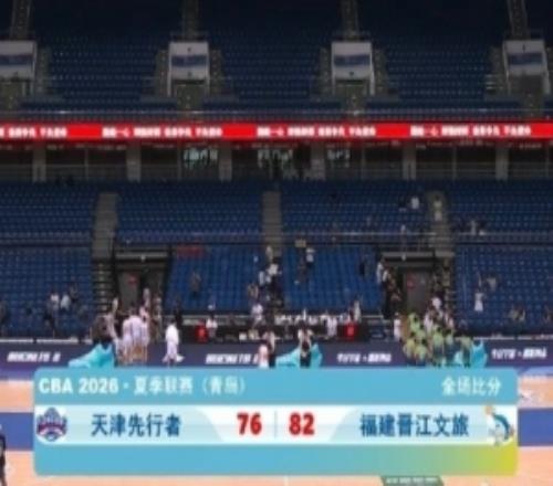 夏季联赛天津先行者不敌福建晋江文旅何佳轩17+4+2张云梦15分
