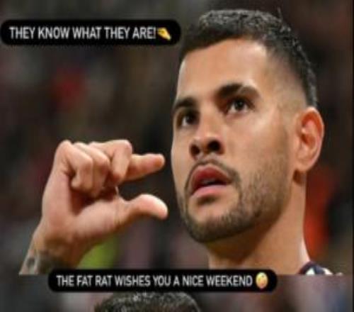 极致嘲讽！吉马良斯回应桑德兰：鼠鼠我呀，祝你周末愉快