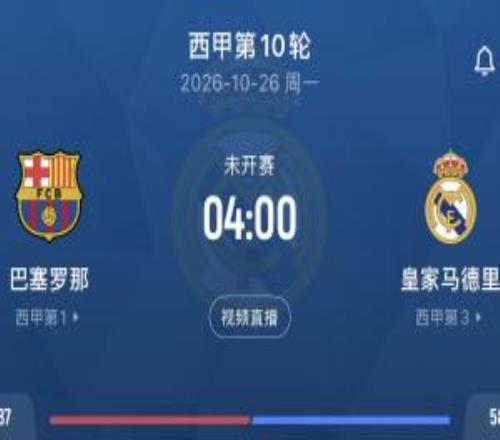 2026金球奖10月27日颁发，前一天10月26日本赛季首场国家德比