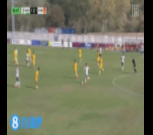 墨西哥球员中路包抄破门，U17国足01落后墨西哥U17