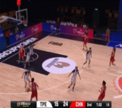 也没外线!中国U18女篮半场三分7投仅1中命中率只有14.3%