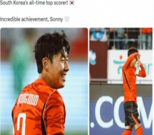 孙兴慜59球加冕韩国历史最佳射手！热刺官方：祝贺热刺传奇的成就