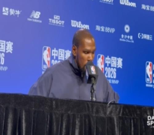 KD：我请求教练让我出战下半场我只是渴望打球喜欢去做这件事！
