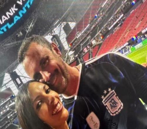 Marketing Sports公司老板卡梅罗塔及妻子
