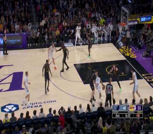 湖人送灰熊三连败詹姆斯31+9+6东契奇34+6+8莫兰特16+11