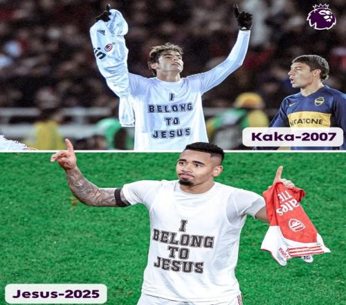 英媒：违反英足总相关规定，热苏斯展示宗教标语可能被罚