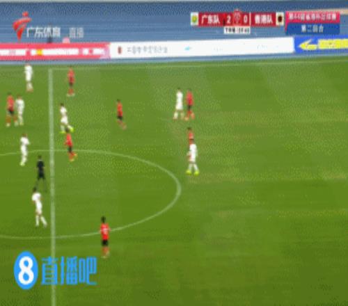 中国香港扳回1球！孙铭谦突入禁区过掉门将推空门进球