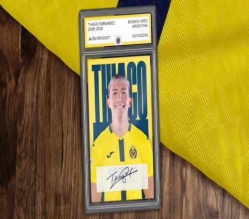 官方：比利亚雷亚尔免签21岁中场蒂亚戈费尔南德斯，签约5年半