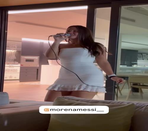 梅西晒18岁侄女唱卡拉OK视频，助其社媒粉丝数短时间内激增