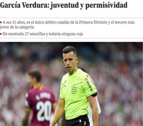 西甲第3年轻裁判！打破惯例，加泰地区裁判巴尔杜拉执法加泰德比