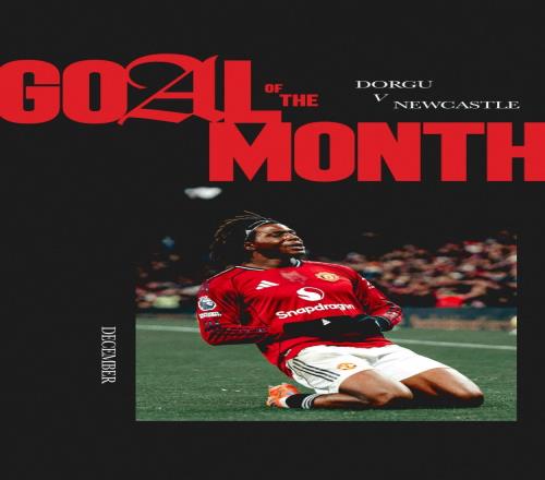 精彩！多尔古对阵纽卡凌空斩破门，当选曼联12月最佳进球