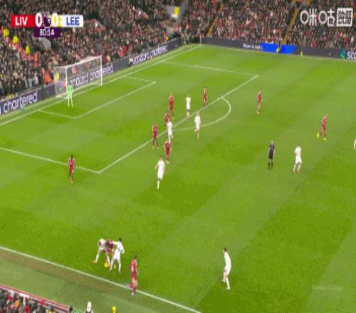 利物浦险些一球落后！勒温打进一球，但因越位在先被吹无效