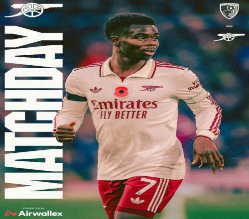 志在必得！阿森纳发布客战伯恩茅斯海报，萨卡单人出镜