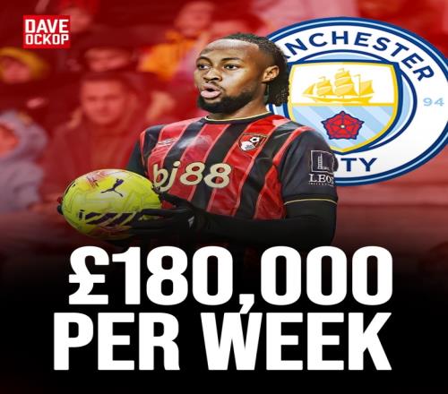 不会竞价！英媒：曼城愿给塞梅尼奥超18万镑周薪，利物浦不愿匹配