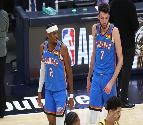 防守反击！切特封盖克林根亚历山大追击三分球打停开拓者