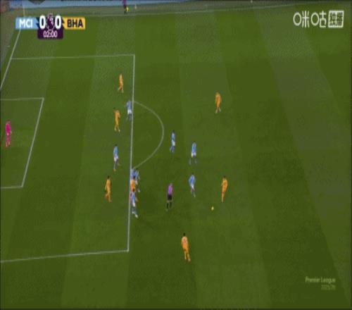 扑救还是稳！格罗斯近距离头球攻门，被多纳鲁马扑出