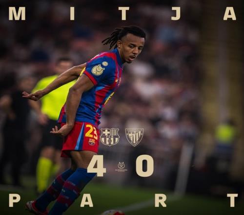 半场40！巴萨是西超杯半决赛历史首队，也是毕巴12年来正赛首次