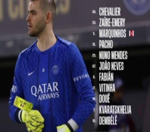 巴黎VS马赛首发：登贝莱对决格林伍德，K77、维蒂尼亚出战