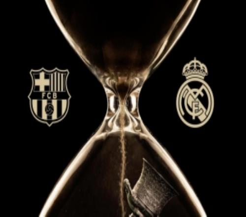 沙漏+奖杯！巴萨官方社媒晒海报预热西超杯国家德比