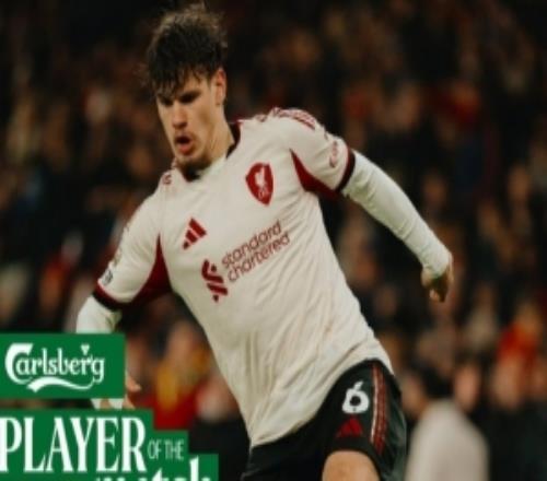 4次抢断，官方：凯尔凯兹当选利物浦00阿森纳队内最佳球员