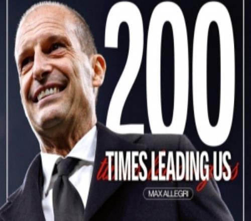 米兰队史主帅执教场次排行榜：安切洛蒂第2，阿莱格里200场排第8