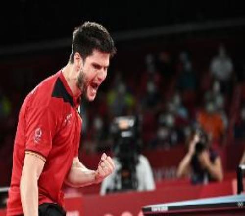 奥恰洛夫32力克雨果，晋级WTT多哈冠军赛男单十六强