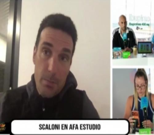 斯卡洛尼：最近和梅西见面没聊世界杯，时间还早不要给他太大压力