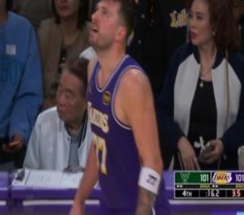 东契奇：最后的三分犯规赖我裁判说是犯规那就是犯规吧