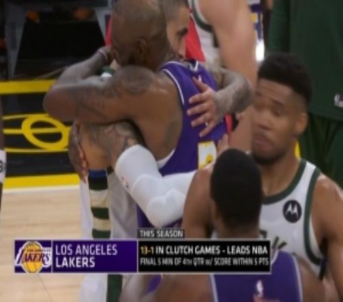 金身被破！湖人本赛季关键时刻比赛首败此前13胜0负