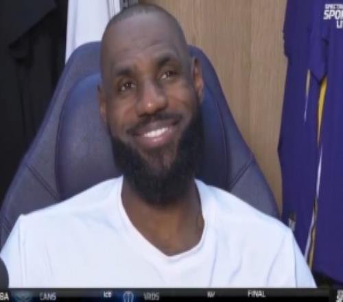 对判罚不满影响了比赛节奏詹姆斯笑道：我不知道不知道不知道