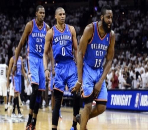 霍里：雷霆队史总统山杜威佩亚哈登不算因为那时他是第六人