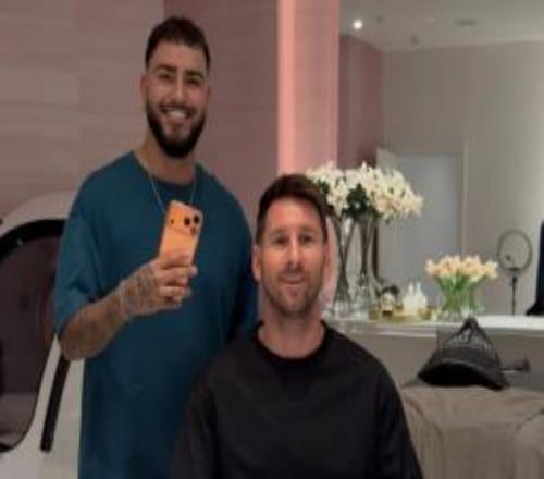 新年新气象！发型师晒梅西新发型，本月底迈阿密将开启季前赛