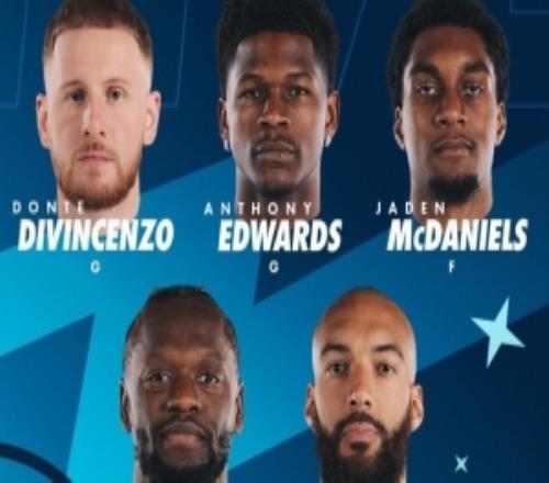 森林狼VS骑士二番战首发！爱德华兹+兰德尔+戈贝尔VS骑士后场双枪